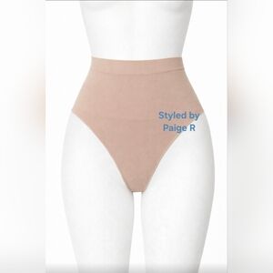 ❤️NEW SKIMS Seamless Sculpt Core Control Mid Waist Rise Shaping Thong SAND 4X 5X